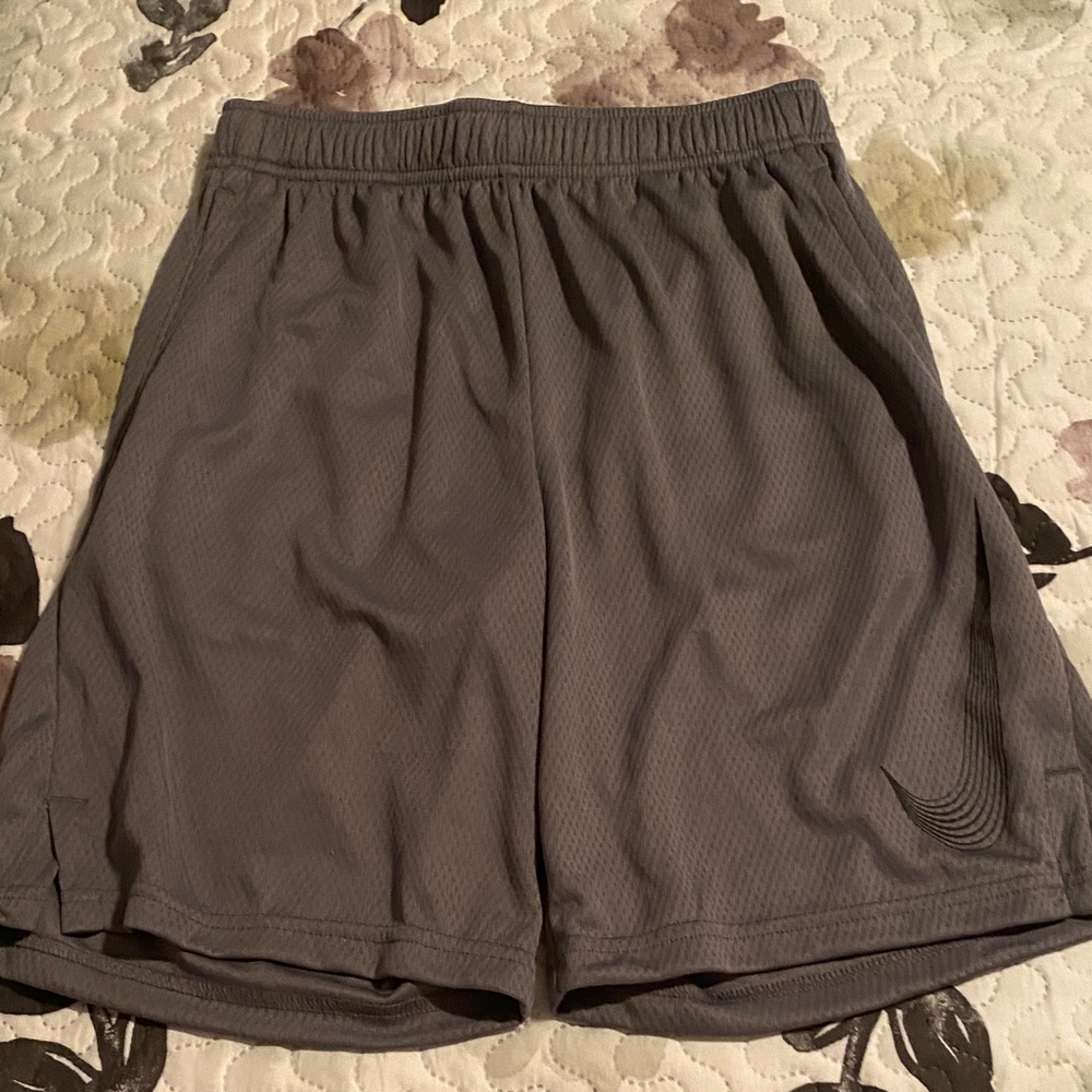 Nike Kids Gray Shorts.
